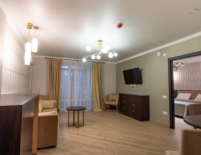 Люкс 2-местн. 2-комн. (корп. Главный) - Пансионат «Литфонд»