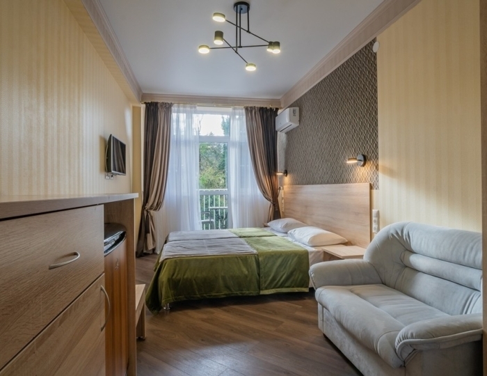 МК 2-местн. 1-комн. (корп. Малый) - Пансионат «Литфонд»